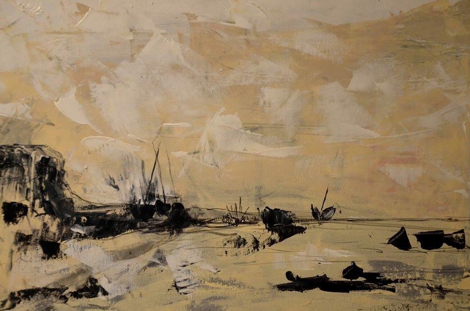 Movimento, dipinto di Sergio Brambillasca, 2014